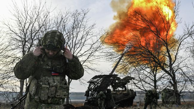 Российский военнослужащий