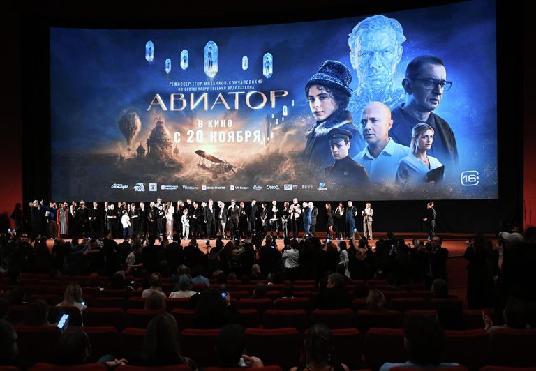 Премьера фильма Авиатор в Москве Премьера фильма Авиатор в Москве