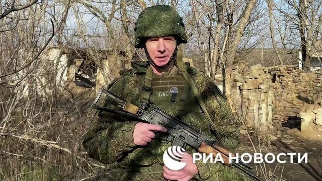 Cтарший стрелок группировки Восток с позывным Моряк