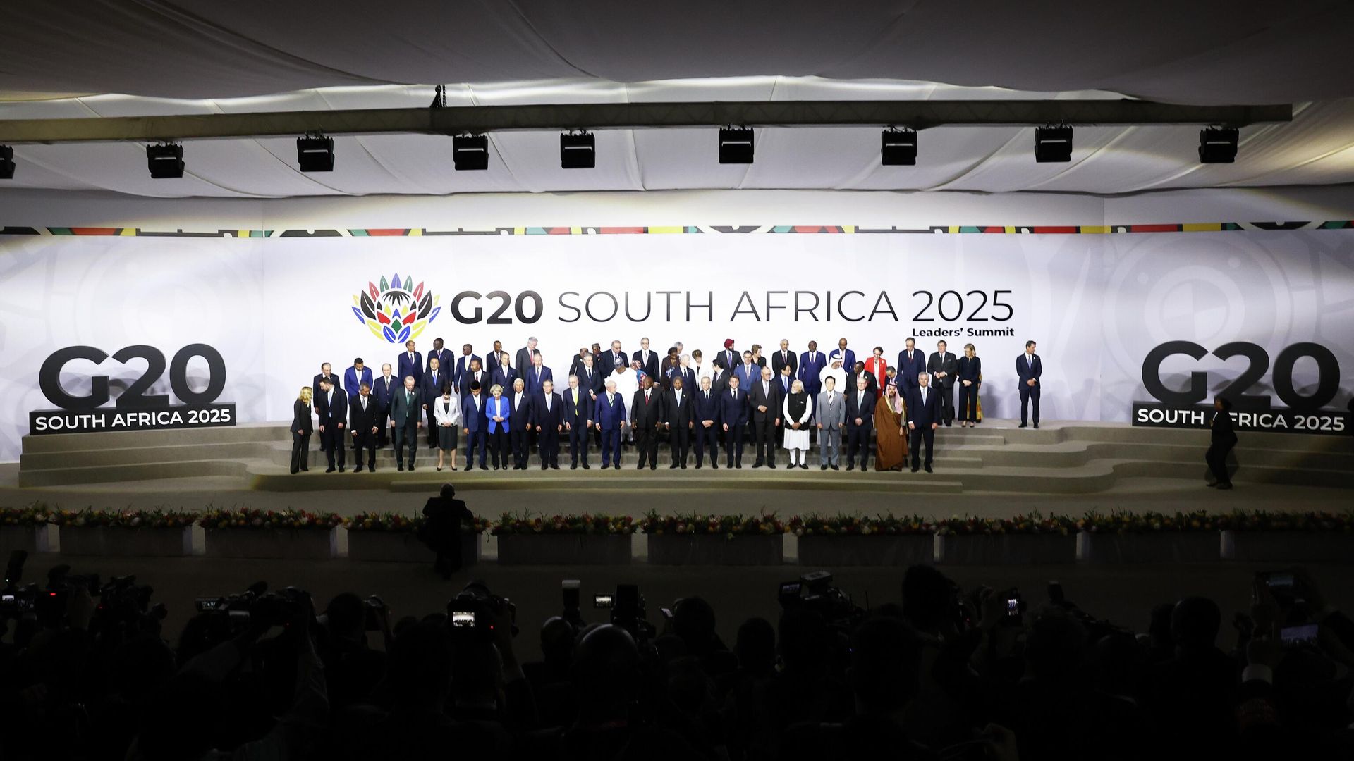 Участники саммита G20 в Йоханнесбурге, ЮАР - РИА Новости, 1920, 23.11.2025