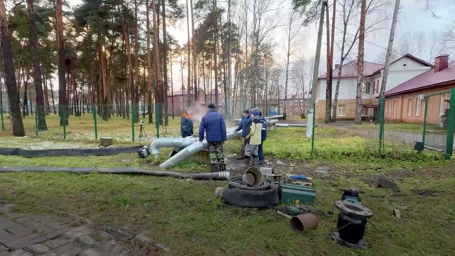 Ликвидация последствий удара ВСУ на Шатурскую ГРЭС Ликвидация последствий удара ВСУ на Шатурскую ГРЭС - РИА Новости, 1920, 24.11.2025