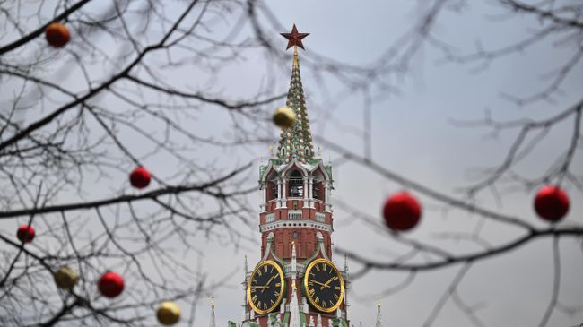 Спасская башня Московского Кремля