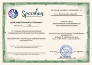Анна Ширяева диплом
