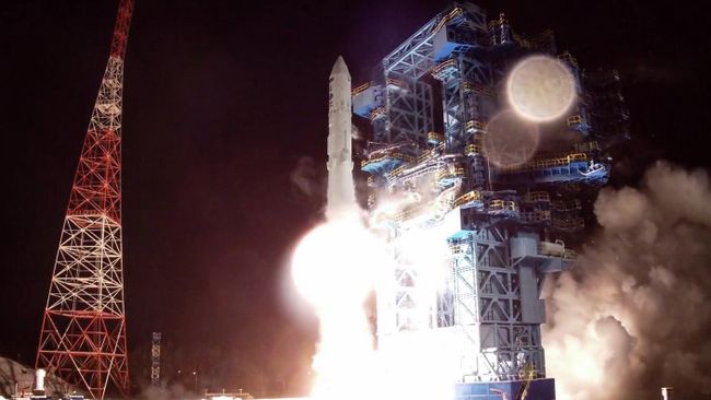 Запуск ракеты-носителя Ангара