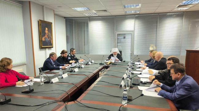 Заседание постоянной комиссии по взаимодействию с Русской православной церковью Совета при Президенте РФ по делам казачества в Москве