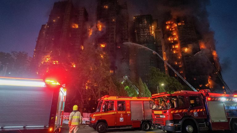 Пожар в Гонконге Пожар в Гонконге