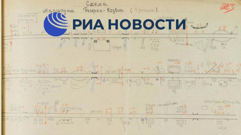 ФСБ раскрыла архивы о подготовке Тегеранской конференции в 1943 году ФСБ раскрыла архивы о подготовке Тегеранской конференции в 1943 году