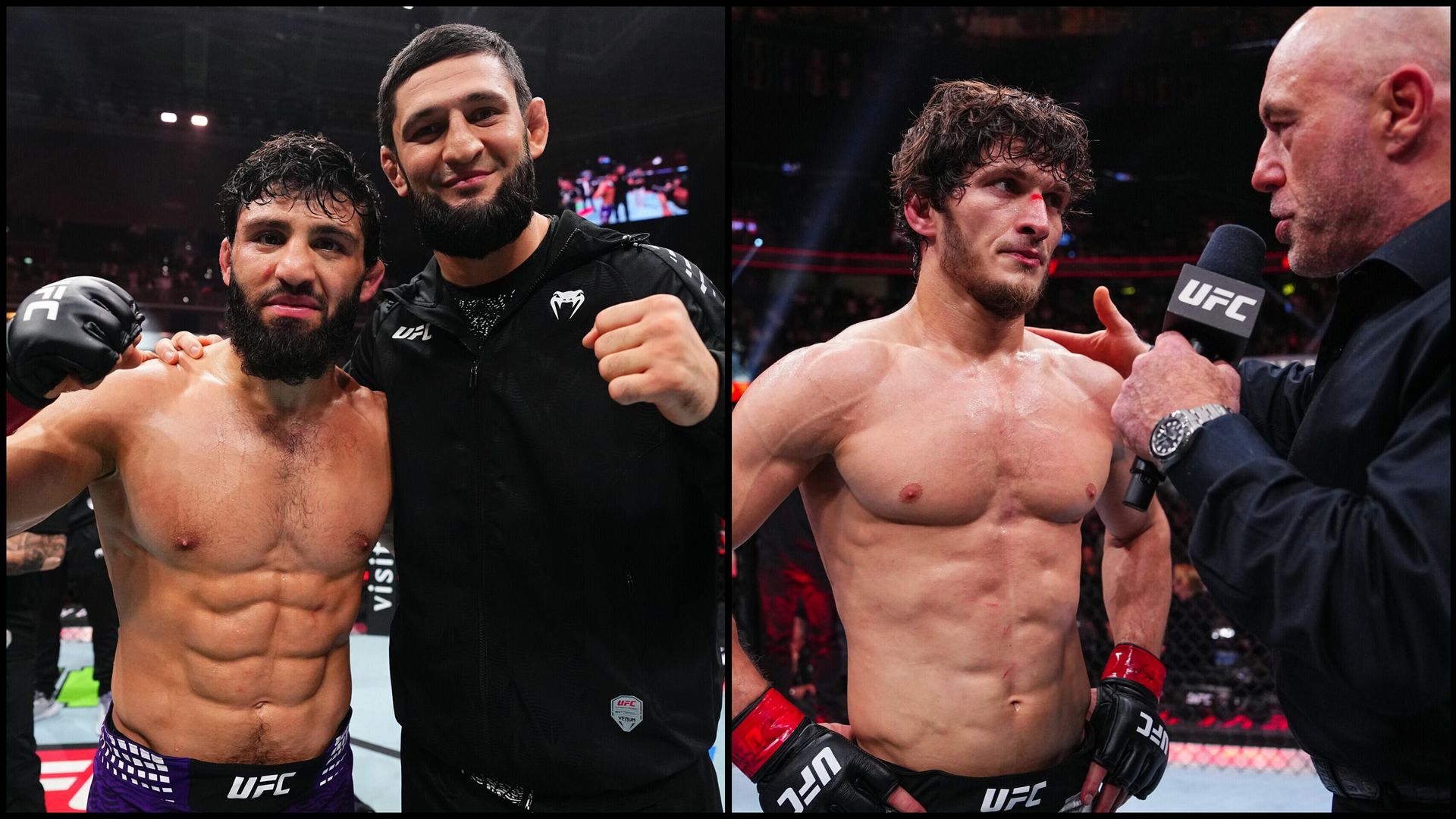 Коллаж с бойцами UFC Арманом Царукяном и Мовсаром Евлоевым Коллаж с бойцами UFC Арманом Царукяном и Мовсаром Евлоевым - РИА Новости, 1920, 29.11.2025