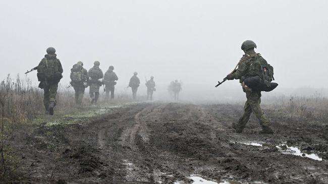 Российские военнослужащие в зоне СВО