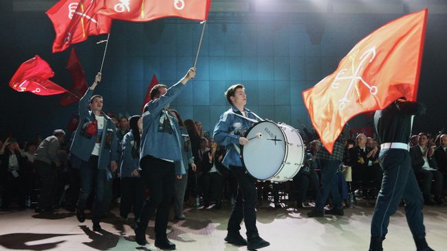 Церемония открытия чемпионата Профессионалы в Санкт-Петербурге