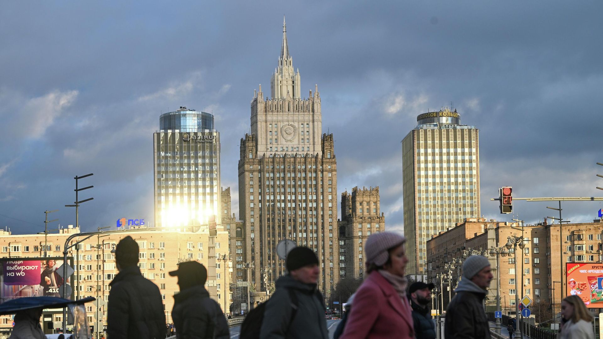 Здание Министерства иностранных дел России - РИА Новости, 1920, 04.01.2026