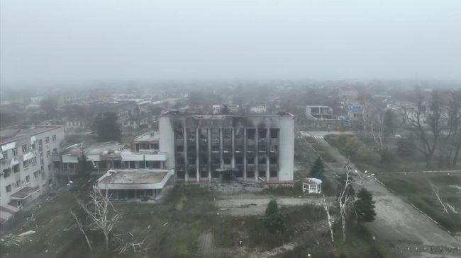 Освобожденный Красноармейск в ДНР