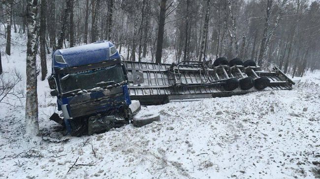 ДТП на территории Мошковского района в Новосибирской области