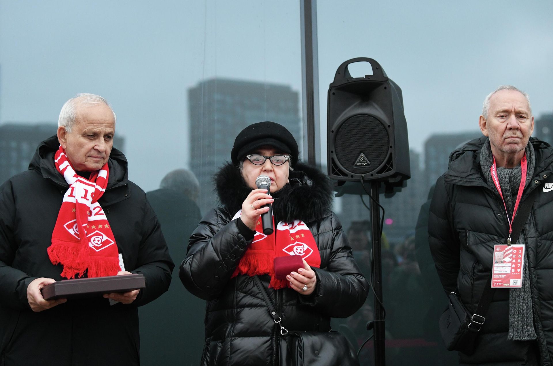 ФК Спартак назвал именем Никиты Симоняна трибуну на Лукойл Арене ФК Спартак назвал именем Никиты Симоняна трибуну на Лукойл Арене - РИА Новости, 1920, 06.12.2025