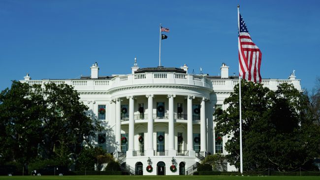 Здание Белого дома в Вашингтоне, США