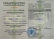 Диплом Александра Новикова 