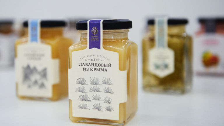 Стенд компании Медовый дом на V Международном экспортном форуме Сделано в России