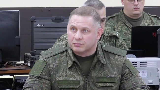 Командующий Южной группировкой войск Сергей Медведев