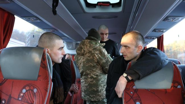 Возвращенные граждане Украины, которые были задержаны в Белоруссии