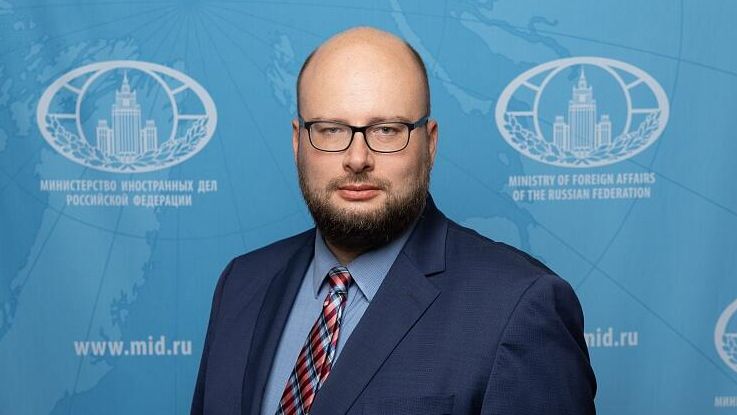 Директор Четвертого департамента стран СНГ МИД России Михаил Калугин Директор Четвертого департамента стран СНГ МИД России Михаил Калугин - РИА Новости, 1920, 06.10.2026