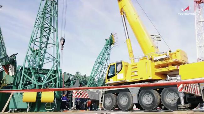 На Байконур прибыл полный комплект для замены кабины обслуживания на 31‑й стартовой площадке