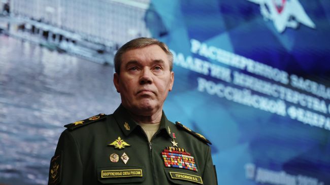 Начальник Генерального штаба Вооруженных сил РФ Валерий Герасимов