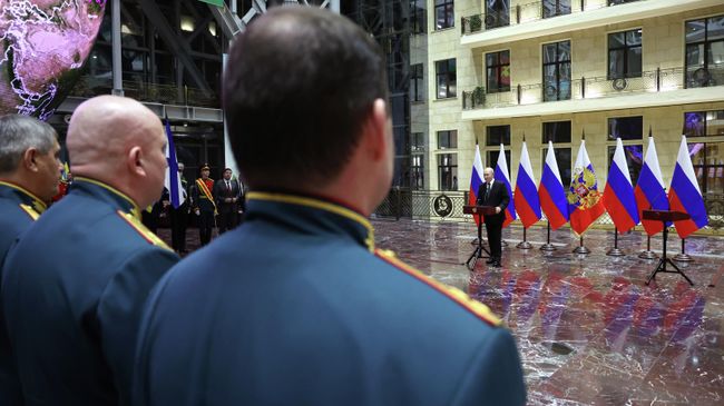 Путин о сплочении и единстве Вооружённых Сил России