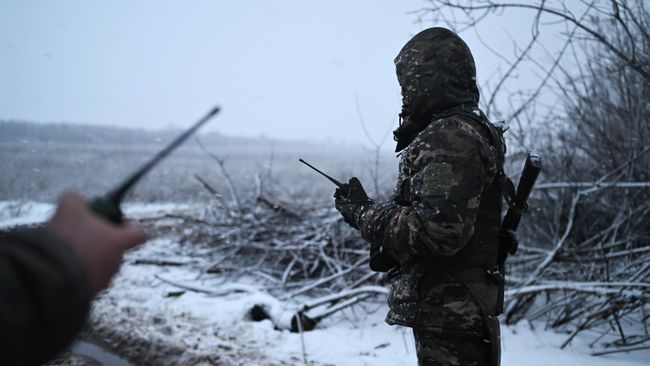 Российские военные в зоне спецоперации