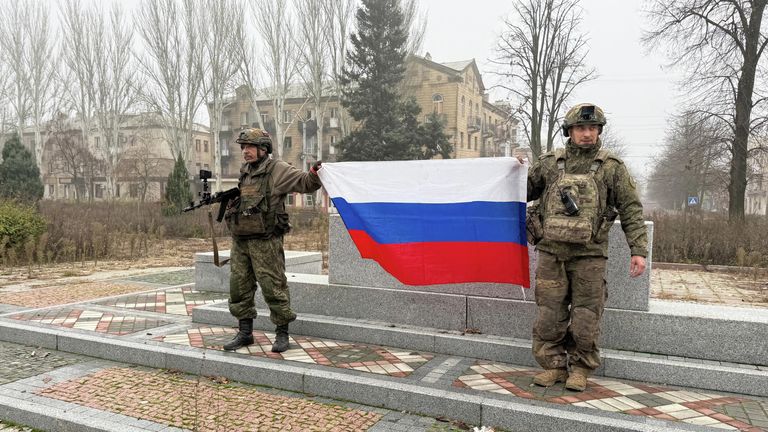 Освобожденный российскими военными Красноармейск в ДНР