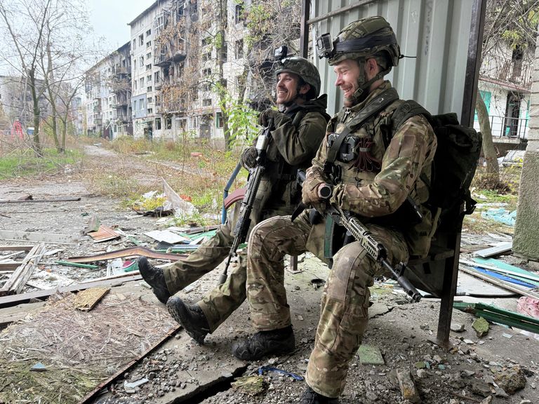 Военнослужащие Вооруженных сил РФ в Красноармейске Военнослужащие Вооруженных сил РФ в Красноармейске