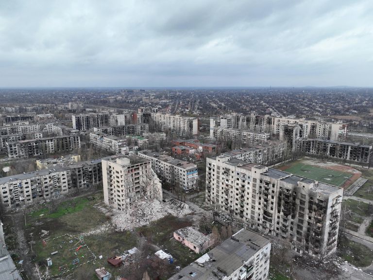 Освобожденный российскими военными Красноармейск Освобожденный российскими военными Красноармейск