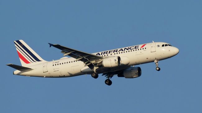 Самолет авиакомпании Air France