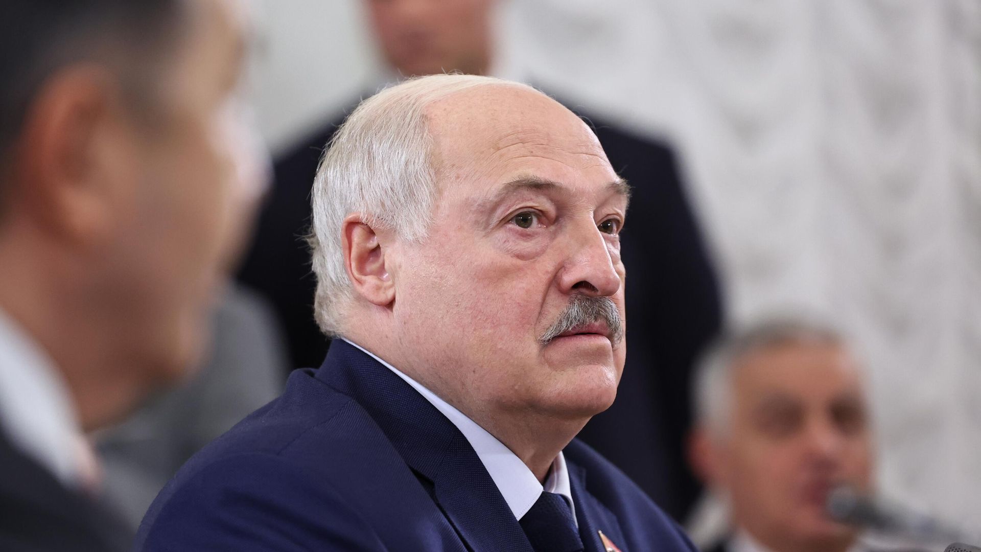 Президент Белоруссии Александр Лукашенко на заседании Высшего Евразийского экономического совета в Санкт-Петербурге Президент Белоруссии Александр Лукашенко на заседании Высшего Евразийского экономического совета в Санкт-Петербурге - РИА Новости, 1920, 21.12.2025