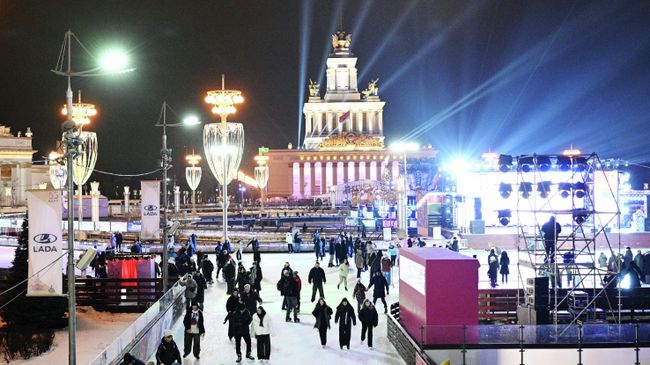 Каток на ВДНХ