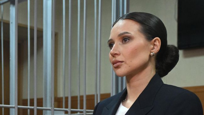 Блогер Валерия Чекалина на заседании Гагаринского районного суда в Москве