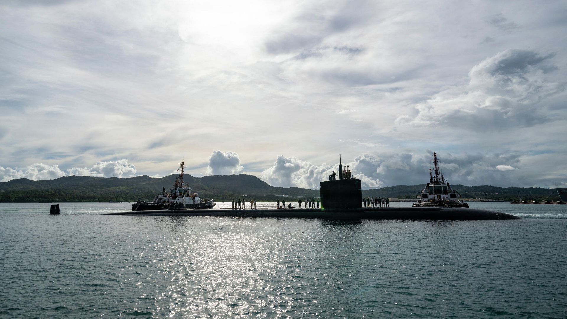 Атомная подводная лодка ВМС США класса Лос-Анджелес USS Greeneville Атомная подводная лодка ВМС США класса Лос-Анджелес USS Greeneville - РИА Новости, 1920, 23.12.2025
