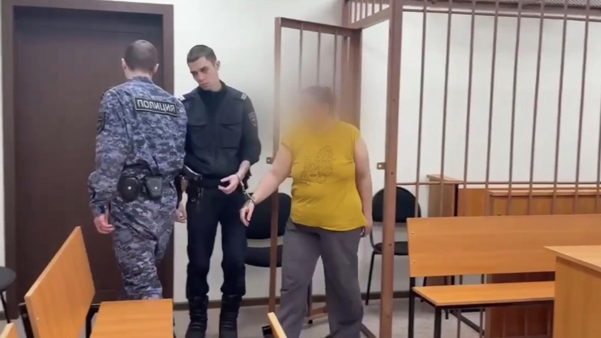 Жительница Норильска, обвиняемая в убийстве 5-месячного сына. Кадр видео Жительница Норильска, обвиняемая в убийстве 5-месячного сына. Кадр видео - РИА Новости, 1920, 23.12.2025