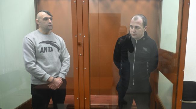 Владимир Головченко* и Иван Паскарь*, обвиняемые в участии в подрыве машины Василия Прозорова