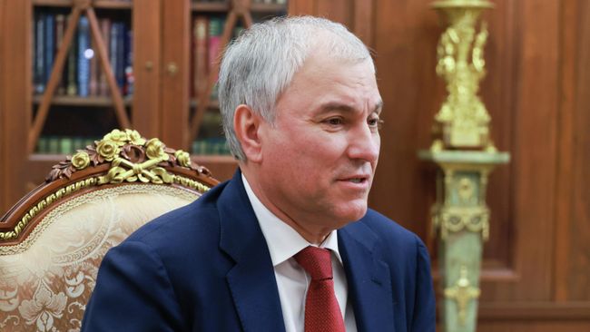 Председатель Государственной Думы РФ Вячеслав Володин