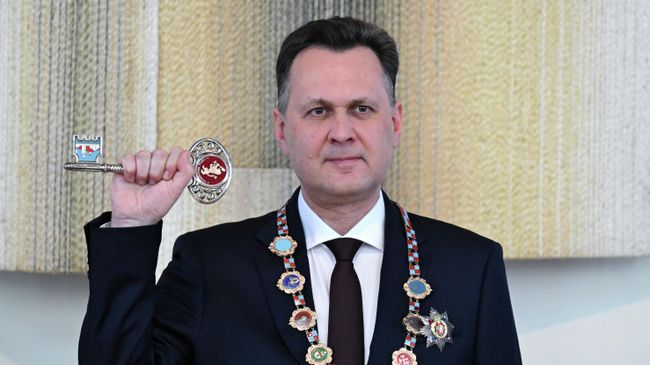 Инаугурация нового мэра Красноярска Сергея Верещагина 