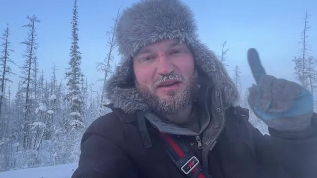 Блогер из Ставрополя Денис Бухинцев после ДТП в Якутии