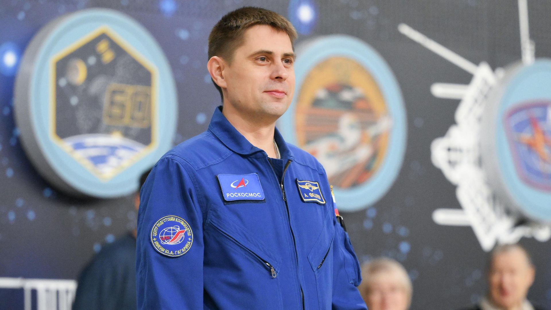 Космонавт Андрей Федяев на экзаменационной комплексной тренировке на тренажерах российского сегмента МКС перед вторым космическим полетом в Центре подготовки космонавтов в Звездном городке. 26 декабря 2025 - РИА Новости, 1920, 26.12.2025