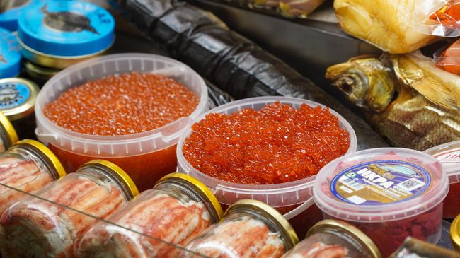 Продажа красной икры