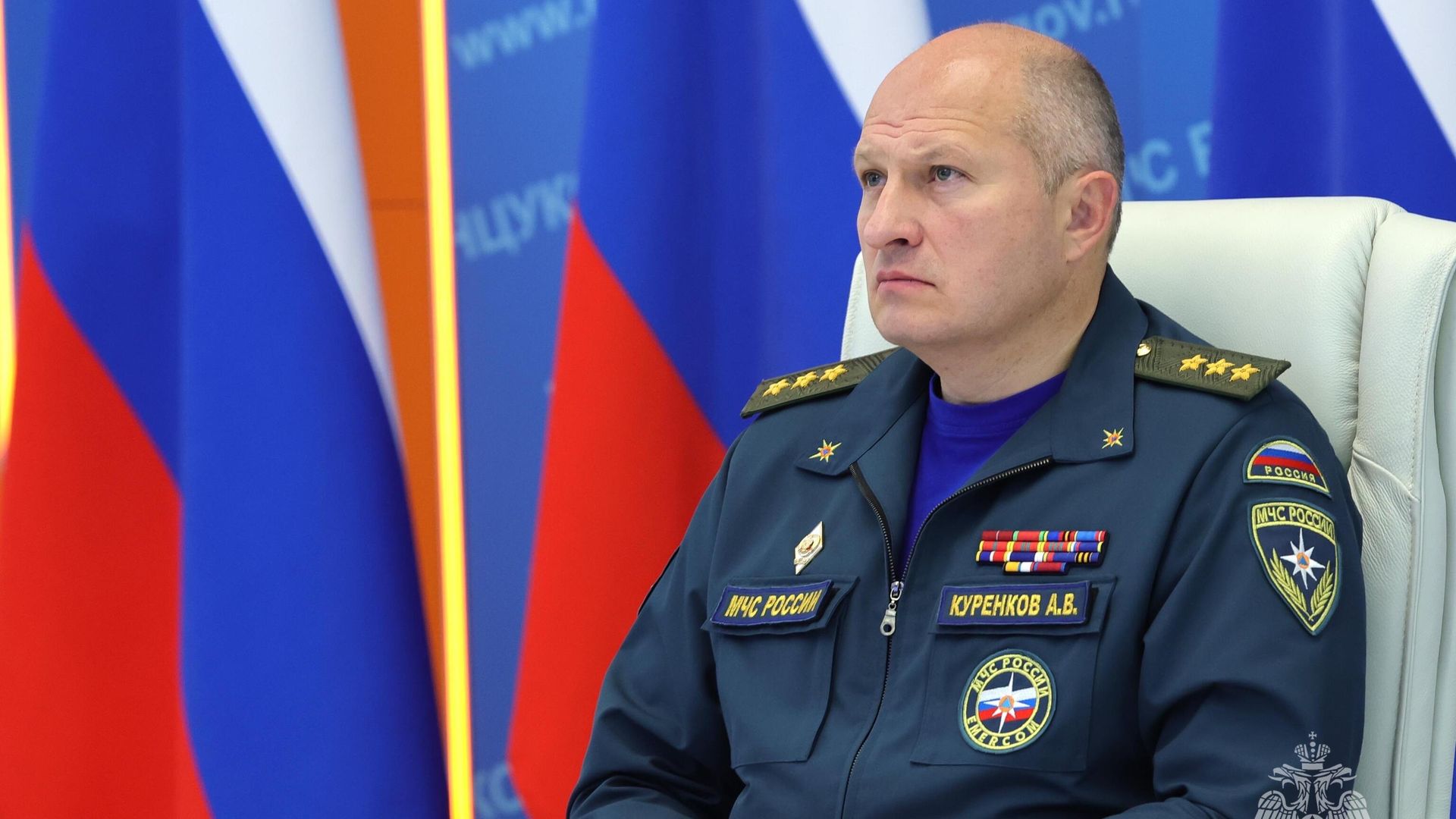 Глава МЧС Александр Куренков Глава МЧС Александр Куренков - РИА Новости, 1920, 13.10.2026
