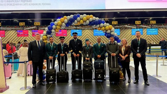 Отправление первого рейса Oman Air из Москвы на оманский курорт Салала