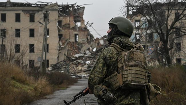 Освобожденный российскими войсками Красноармейск