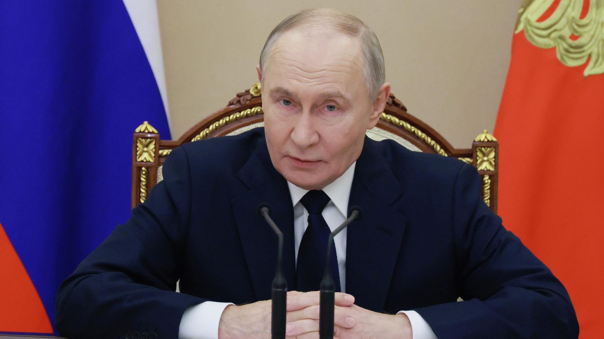 Президент РФ Владимир Путин проводит совещание по ситуации в зоне специальной военной операции - РИА Новости, 1920, 29.12.2025