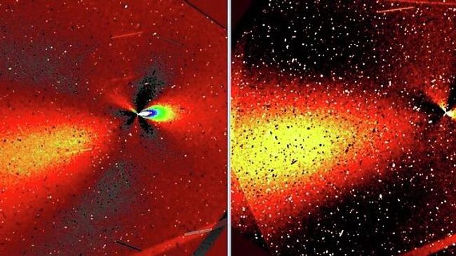 На снимках межзвездного объекта 3I/ATLAS были зафиксированы две струи, исходящие от него
