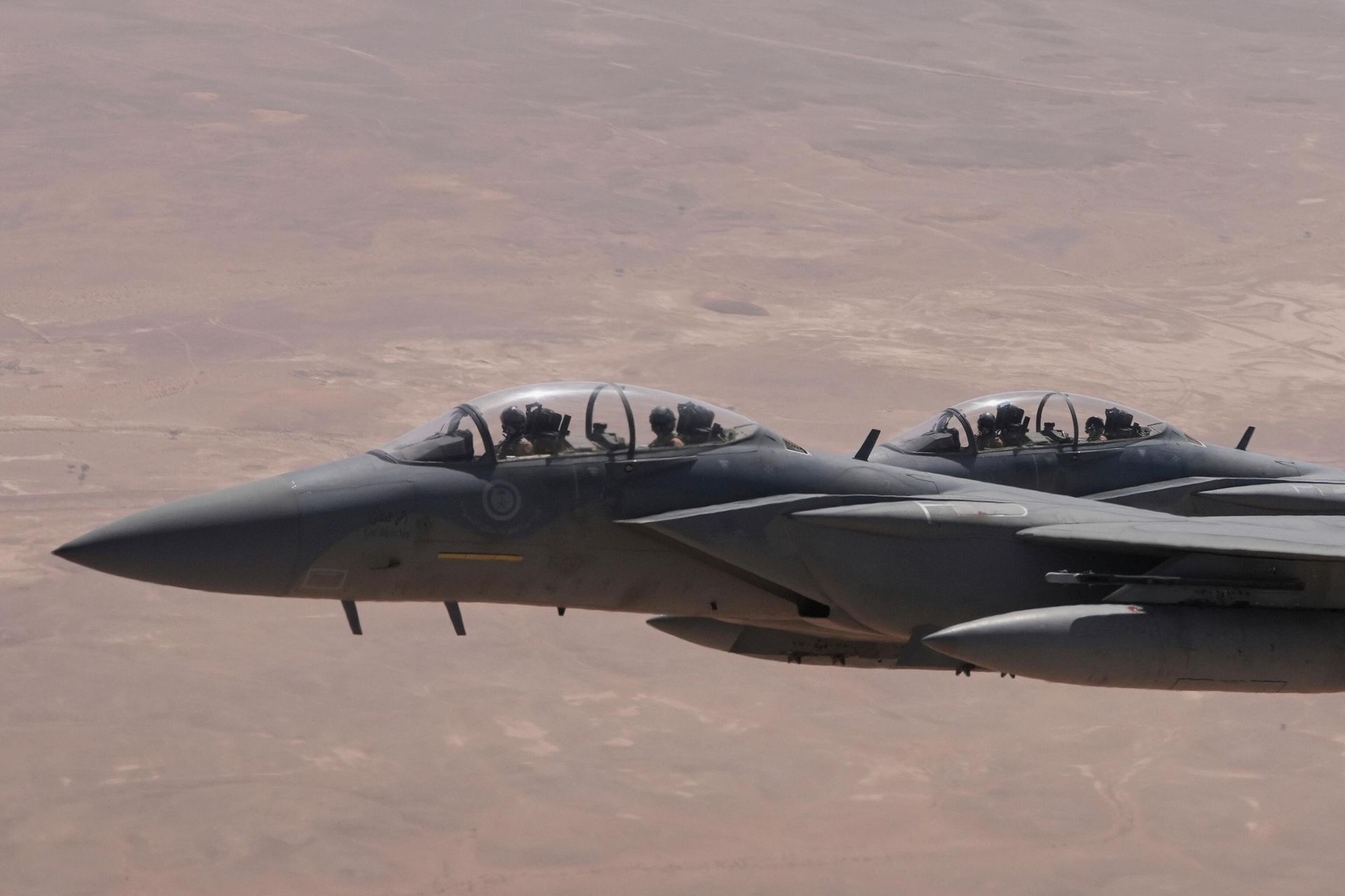 Истребители F-15 ВВС Саудовской Аравии - РИА Новости, 1920, 18.08.2026