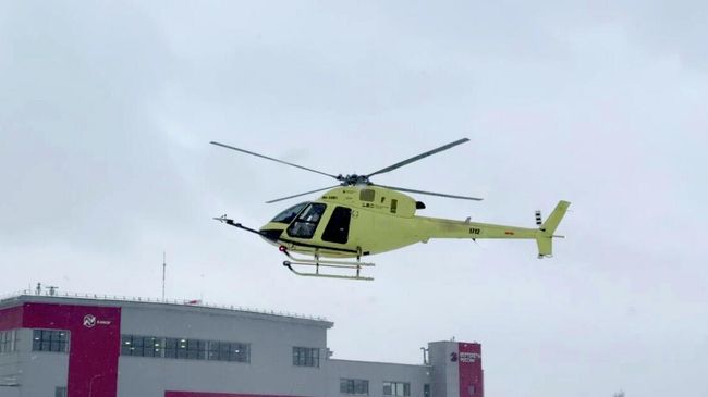 Первый испытательный полет легкого многоцелевого вертолета Ми-34М1 с отечественным двигателем ВК-650В